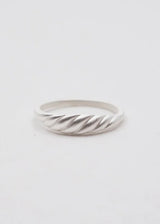 Meridian Signet Ring in Sterling Silver