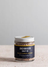 Black Garlic Ginger Salt - Infused Sea Salt