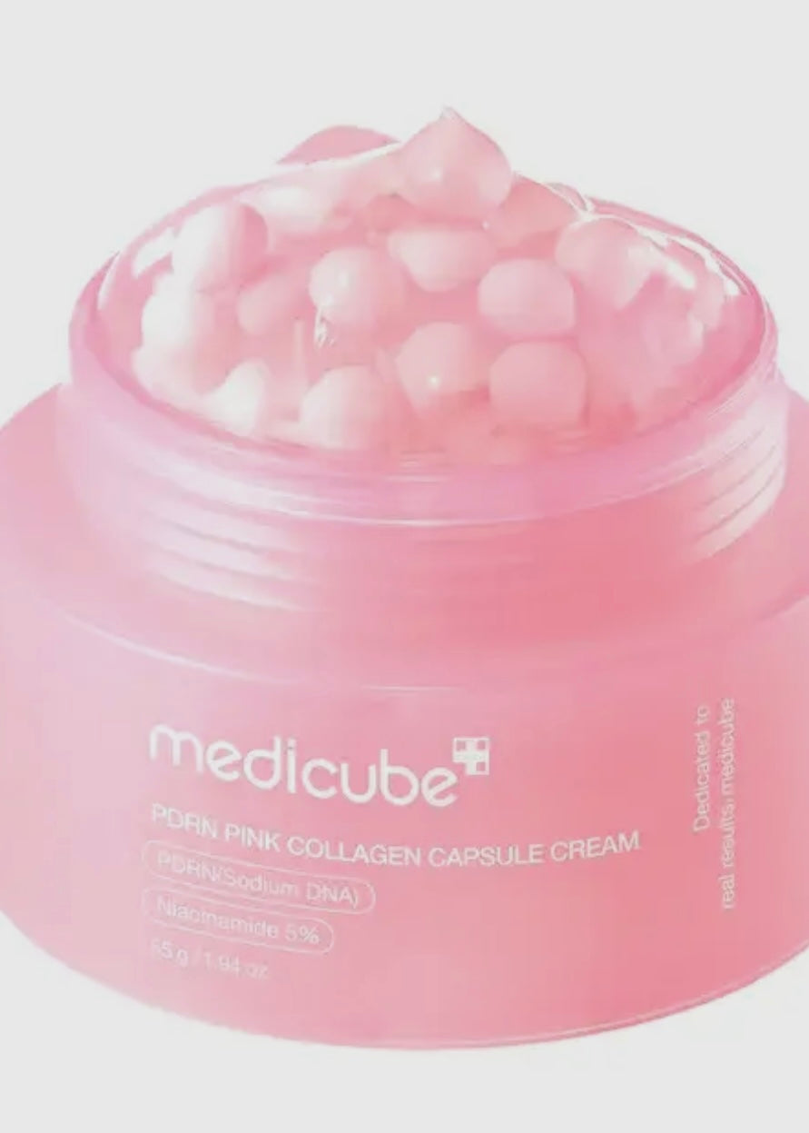 Medicube Salmon Dna Pdrn Pink Collagen Capsule Cream