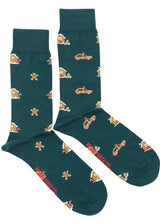 Gingerbread House Socks