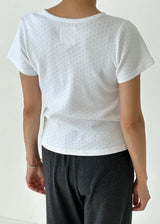 Pointelle Babe T-Shirt