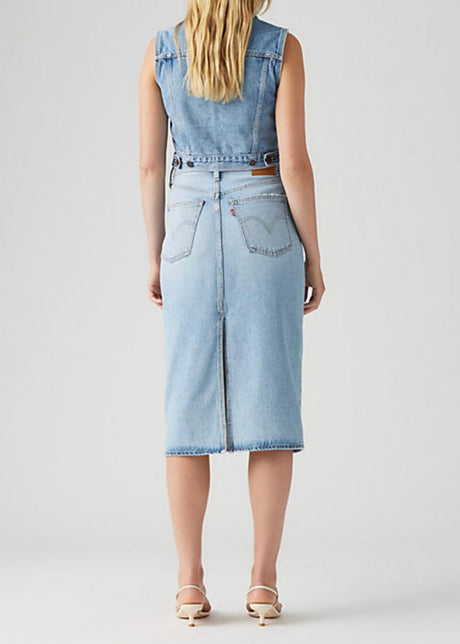 HR Back Slit Skirt