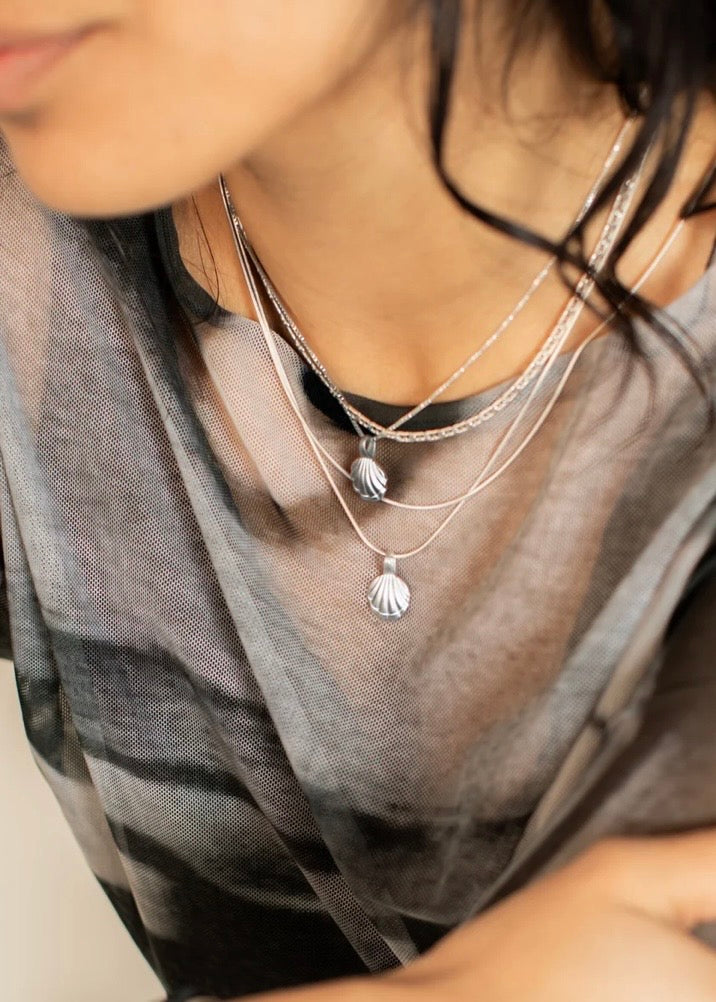 Meridian Necklace in Sterling Silver