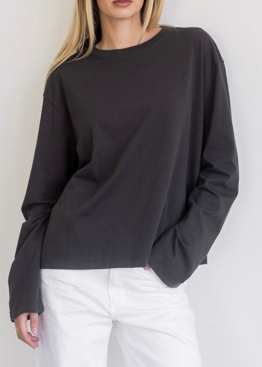 Long Sleeve Boxy Tee