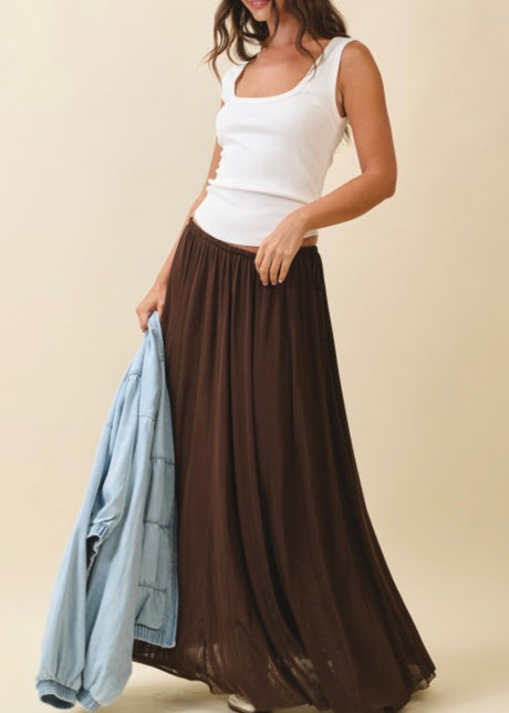 Autumn Mesh Skirt