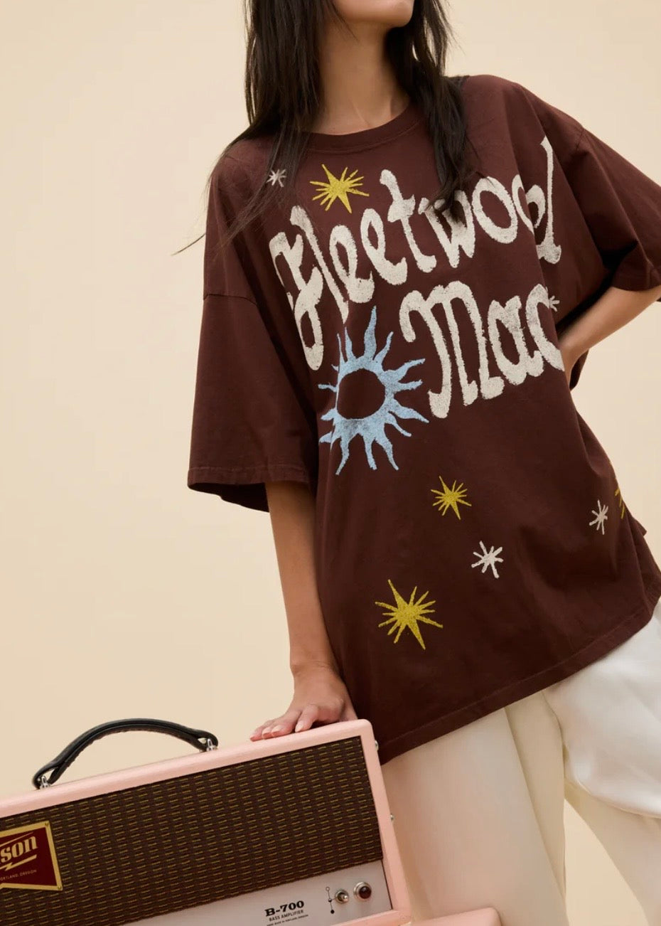 Fleetwood Mac 1973 Doodle Tee