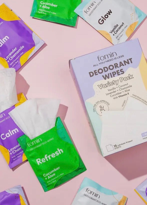 Deodorant Wipes - Pack of 15