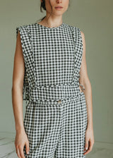 Quilted Checkered Top
