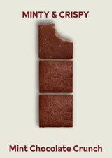 Mint Chocolate Crunch Brownie Batter Bites (DF + GF)