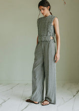 Quilted Checkered Top