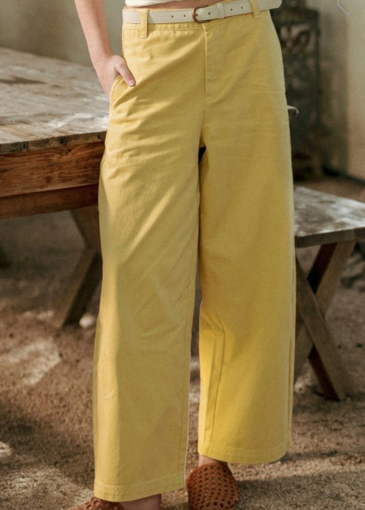 Lemon Barrel Pant