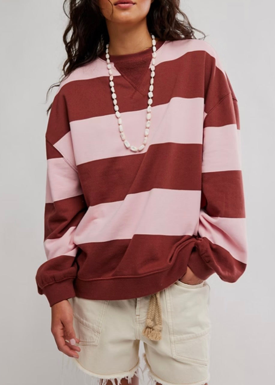 Classic Crew Wide Stripe