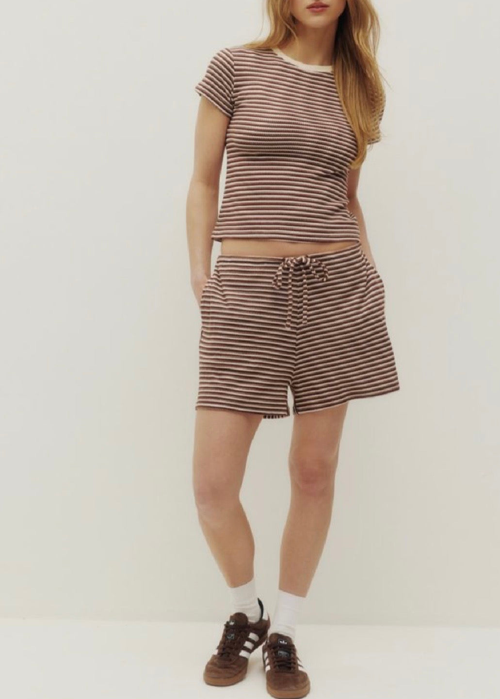 Yasmine Stripe Tee