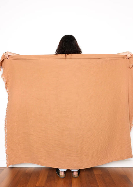 The Capella Muslin Throw