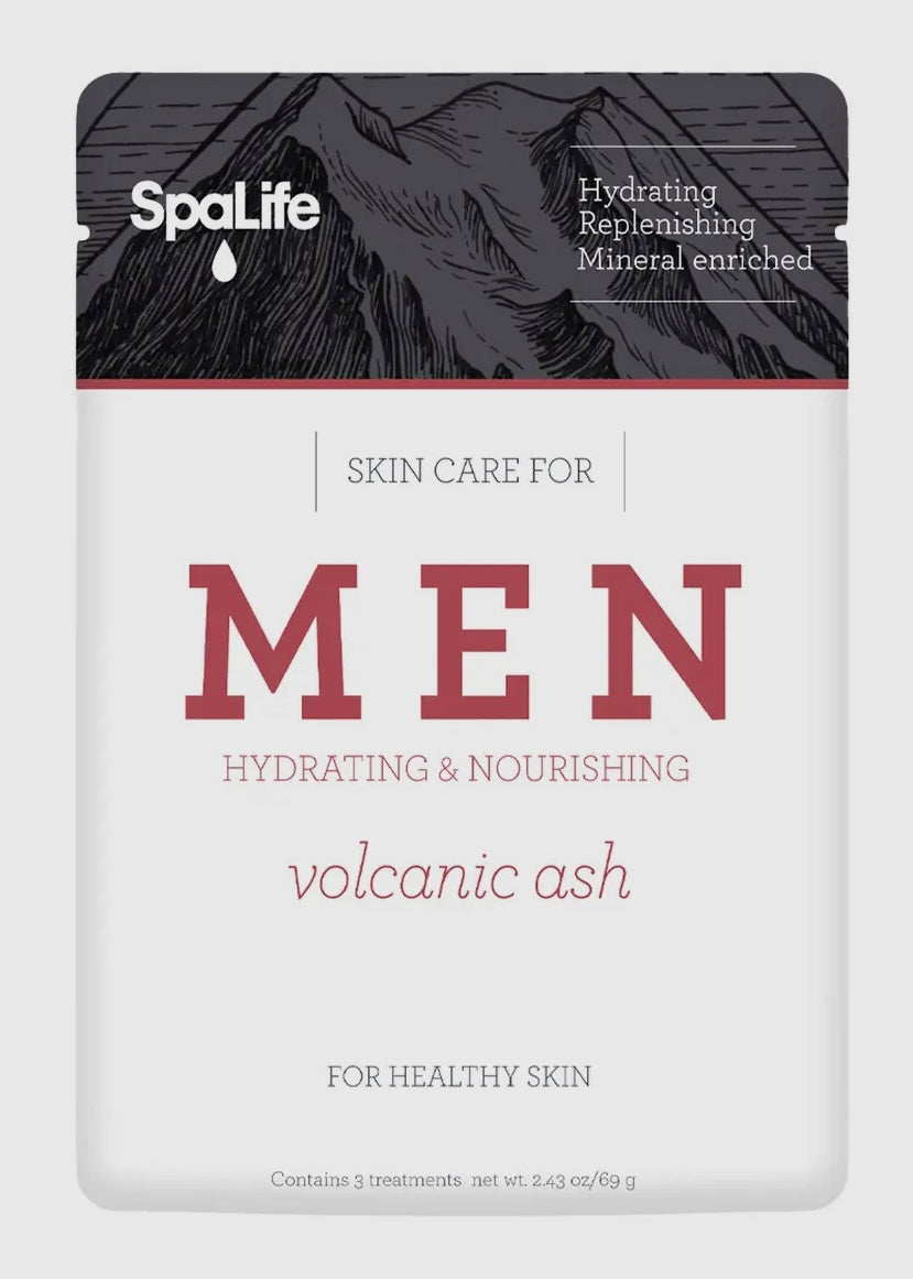 Men's Volcanic Ash Hydrating Facial Mask
