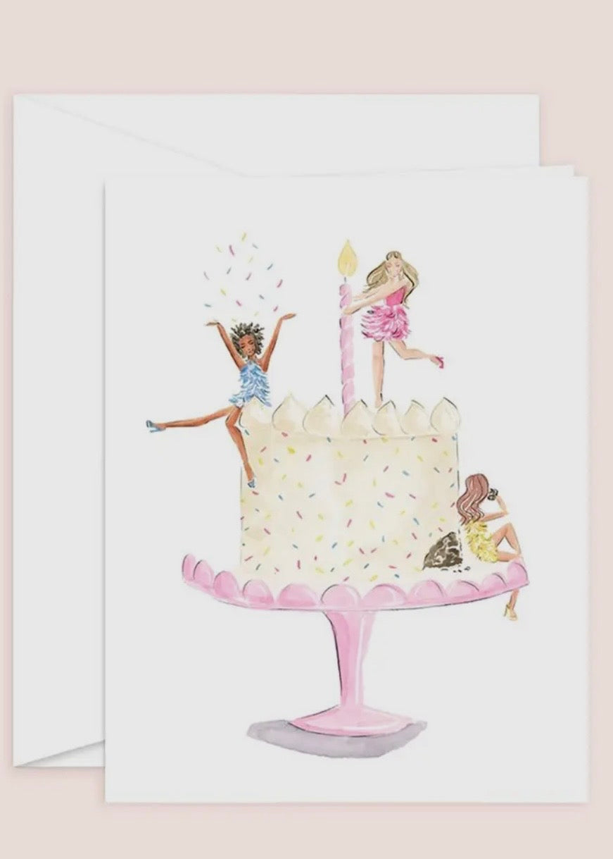 Birthday Cake Greeting Card
