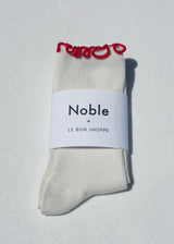 Ruffle Modal Socks