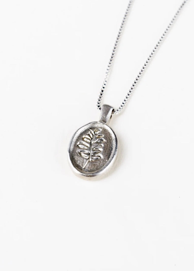 Lupine Necklace in Sterling Silver