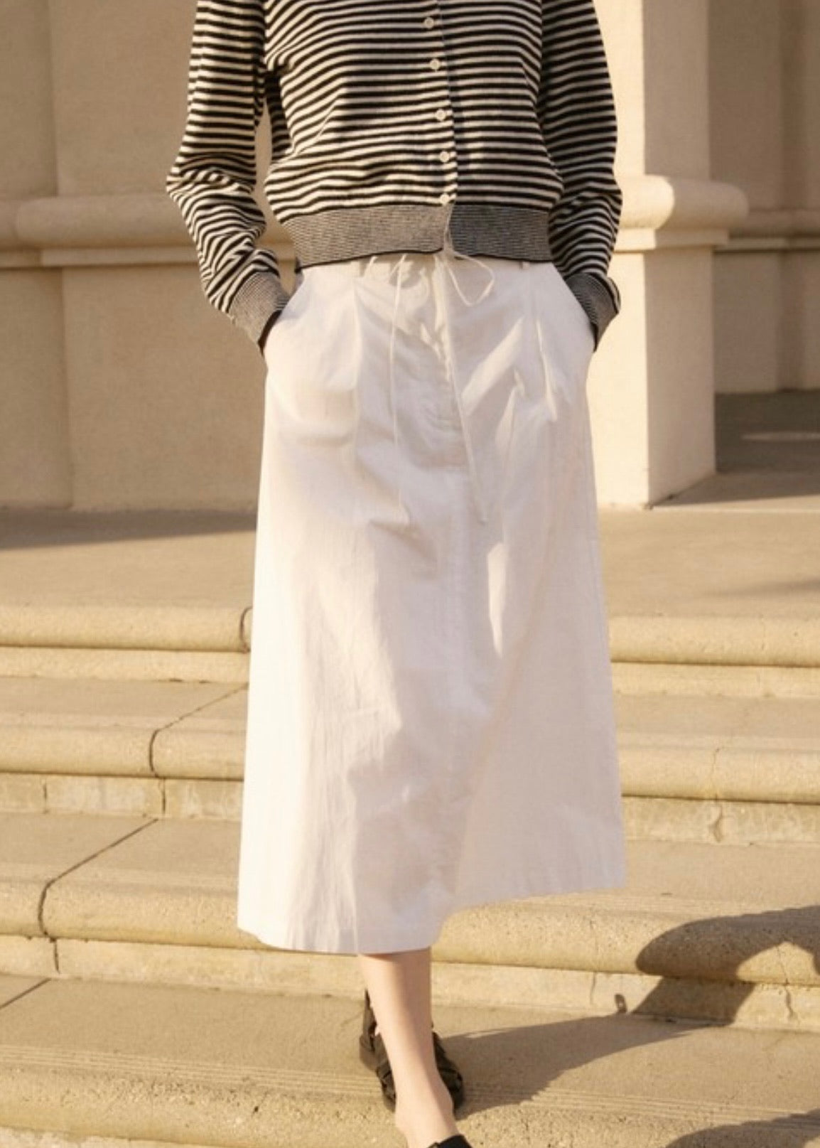 The Mona Stripe Cardigan