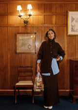 Ribbed Knit Cardigan