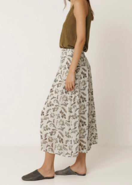 Floral Midi Skirt