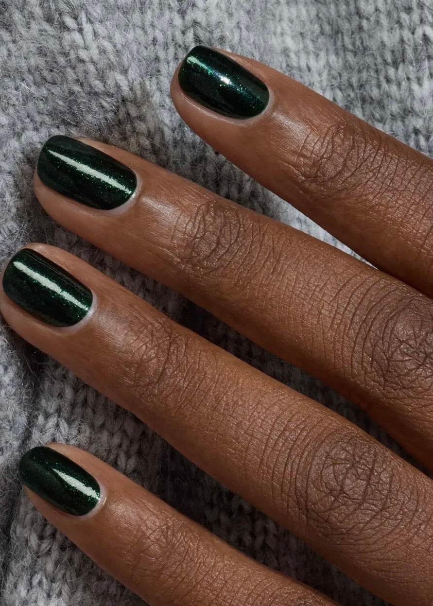 Poison Green Flash Nail Polish