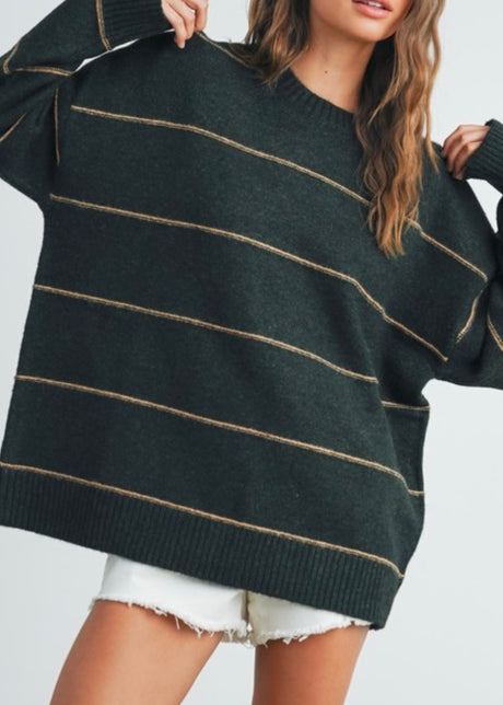 Ally Stripe Sweater