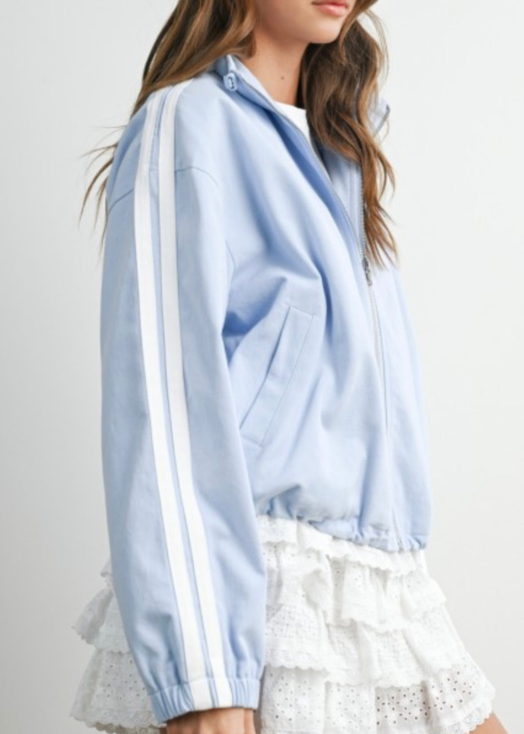Janey Stipe Athletic Jacket