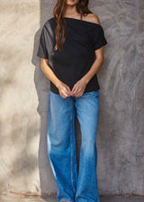 Sabor One Shoulder Top