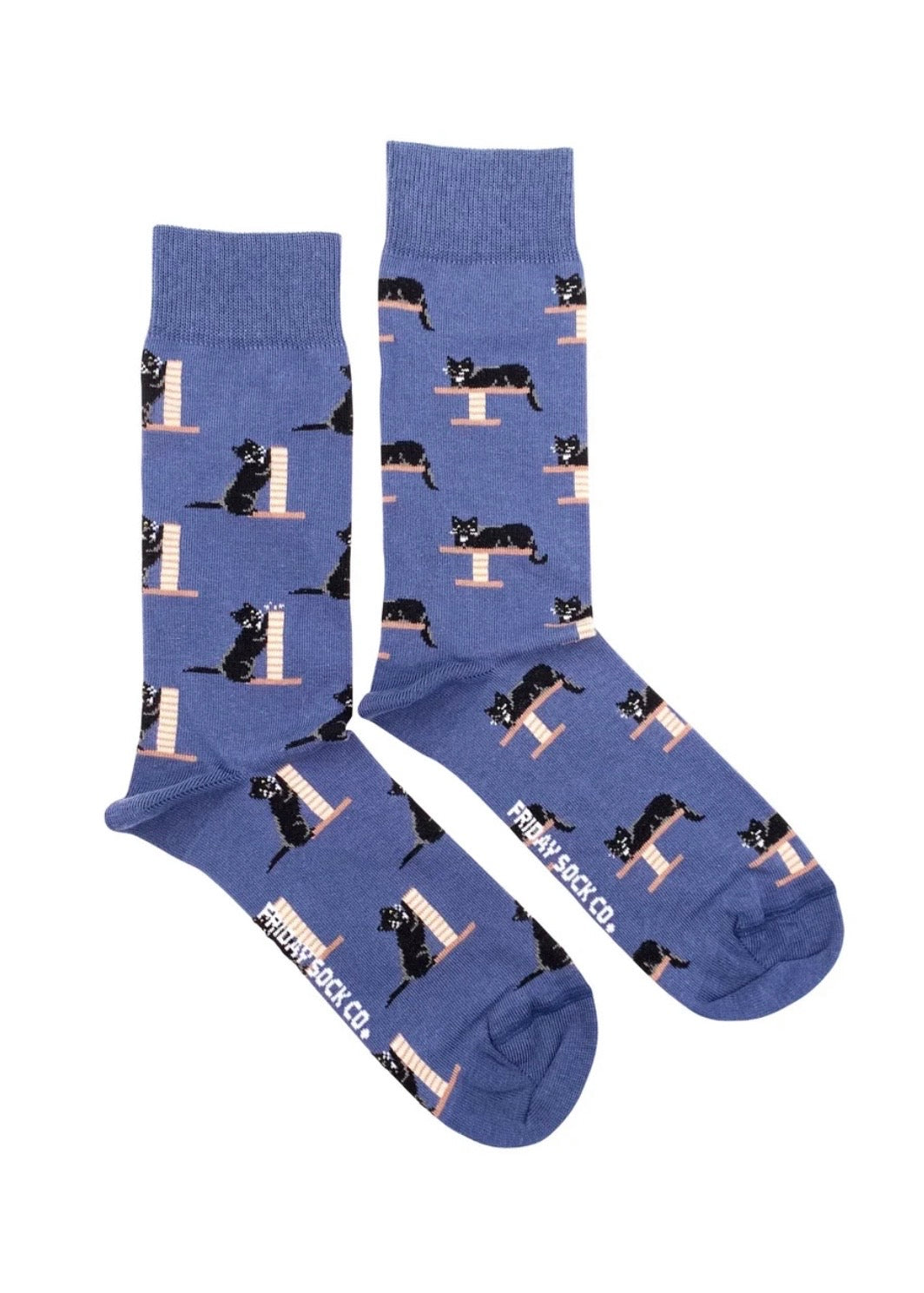Cozy Black Cat Socks