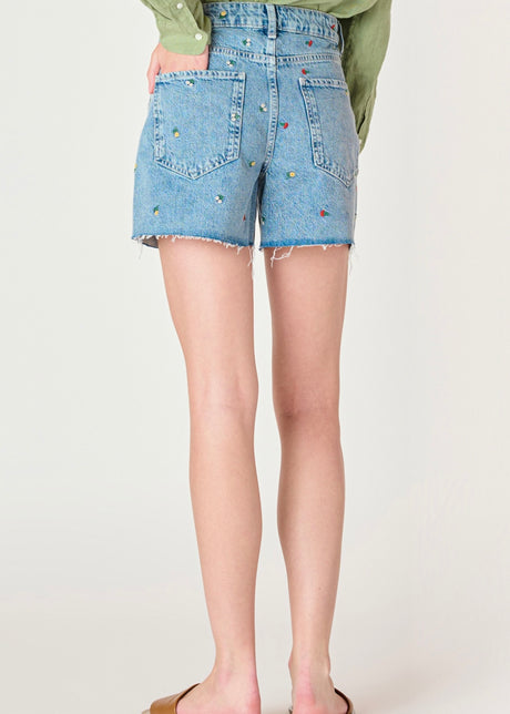 Frayed Hem Shorts