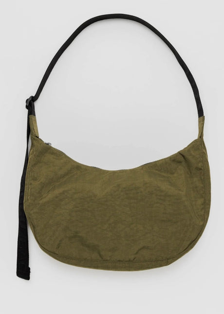 Medium Nylon Crescent Bag