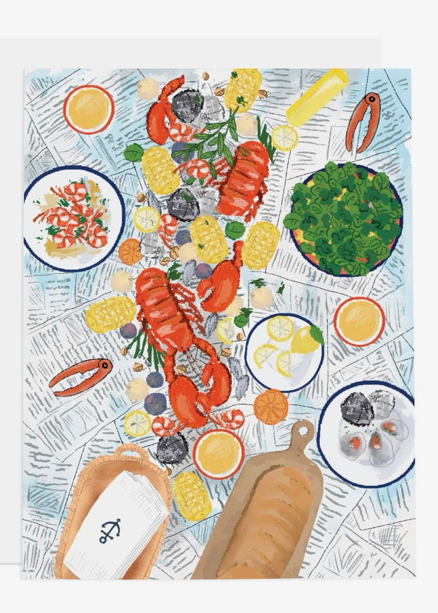 Lobster Bake Card