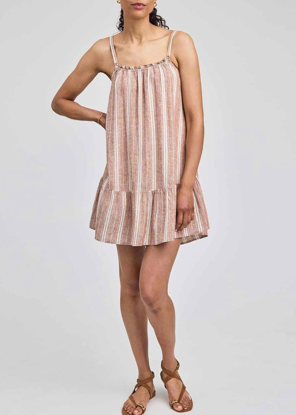 Stephanie Striped Mini Dress