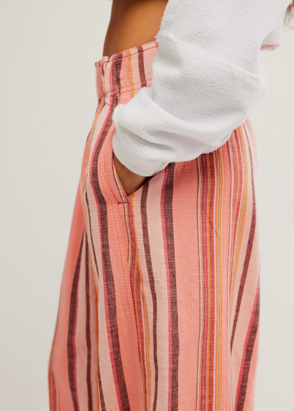 Day's End Linen Pull-On Pants