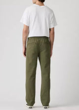 Pull-On Relaxed Straight Twill