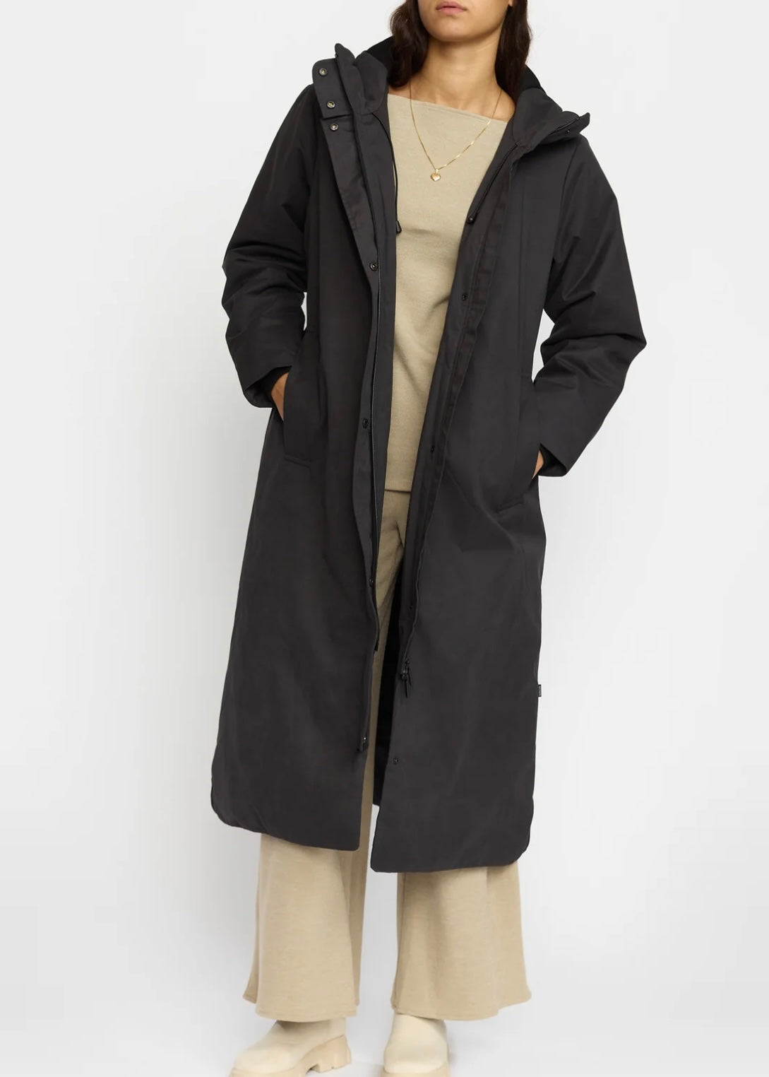 Long Hooded Parka