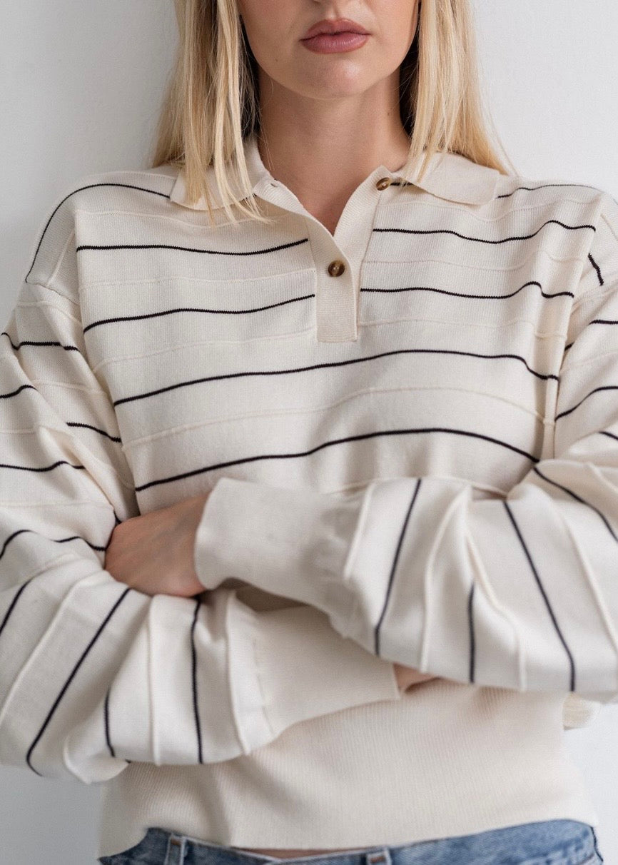 Knit Polo Shirt