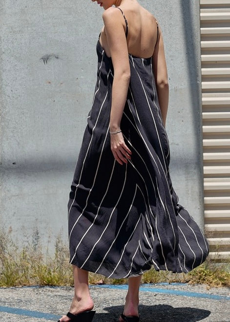 Simone Striped Midi Dress