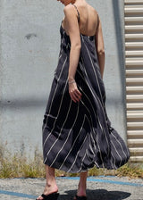 Simone Striped Midi Dress