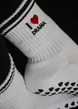 I Love Drama Grip Socks