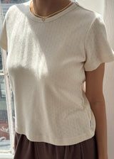 Pointelle Babe T-Shirt
