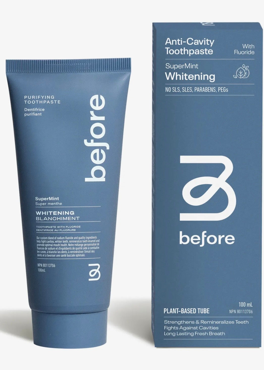 Anti-Cavity Supermint Whitening Toothpaste (Fluoride)