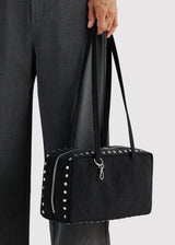 Nylon Bowler Bag - Studs