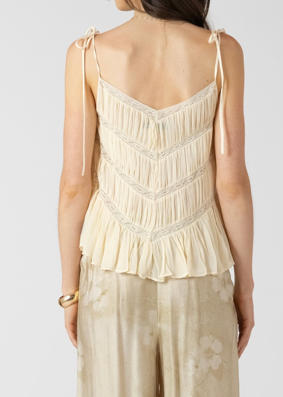 Buttercream Lace Cami