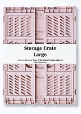 Large Color Storage Crate