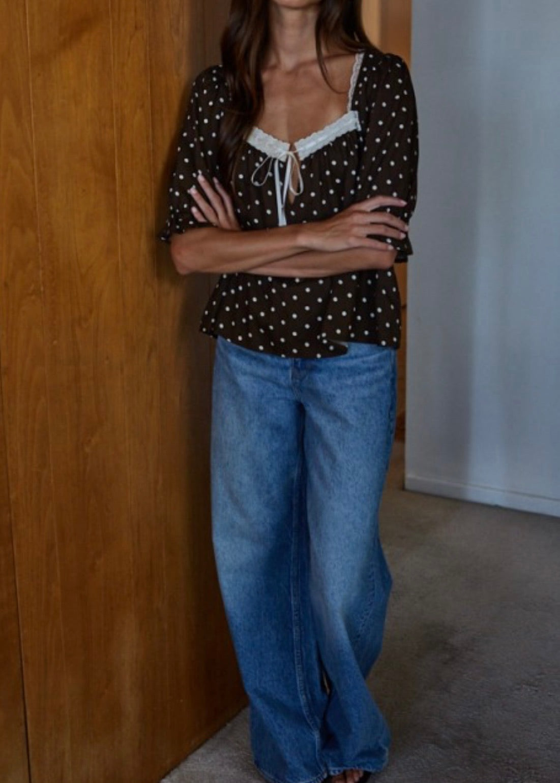 Rainey Polka Dot Blouse