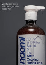 Naomi After-Cooking Hand Scrub: Santal & Iris
