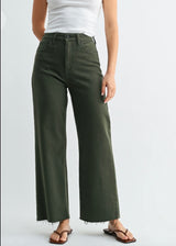 Scissor Cut Wide Leg Jean