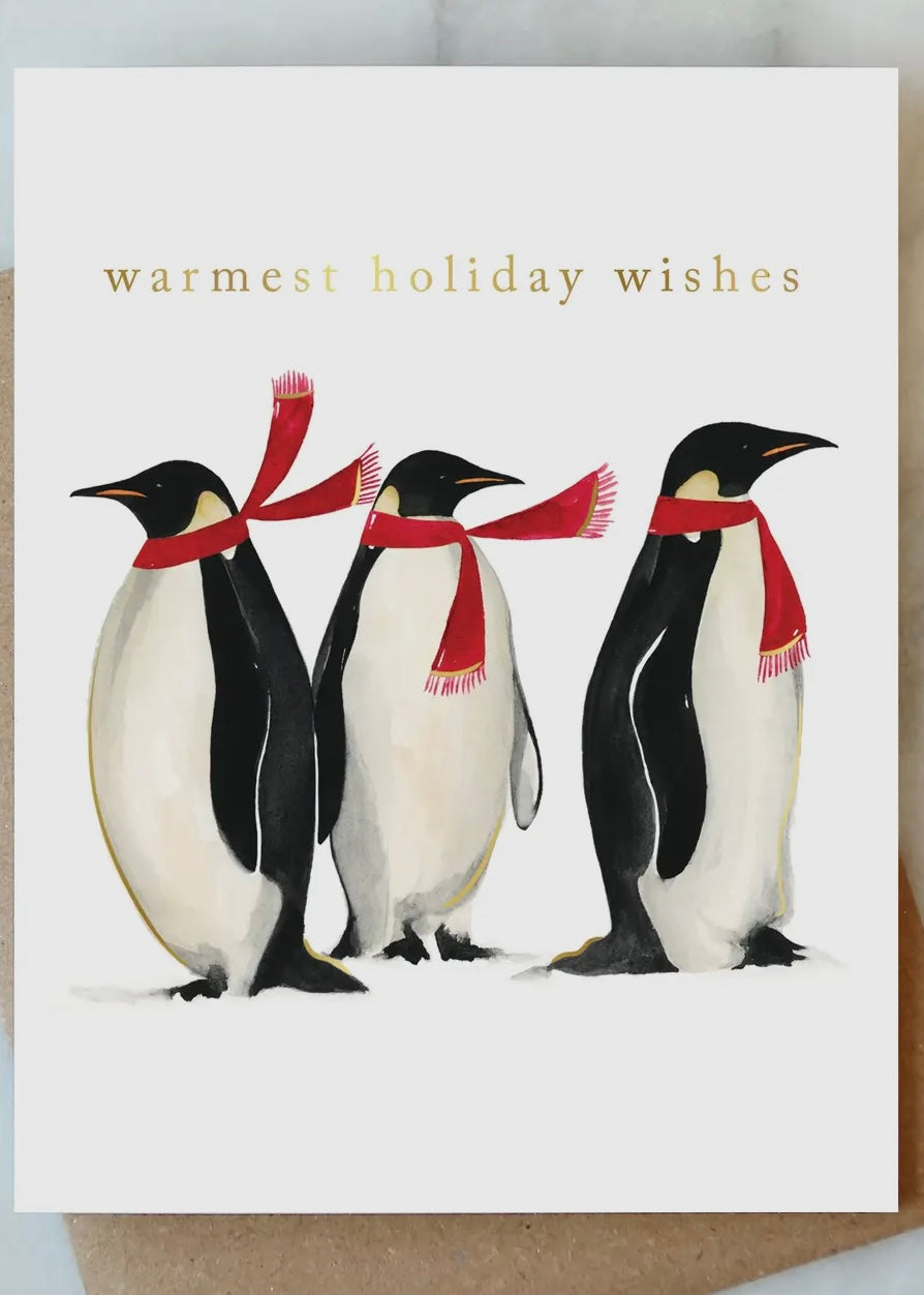Penguin Holiday Card